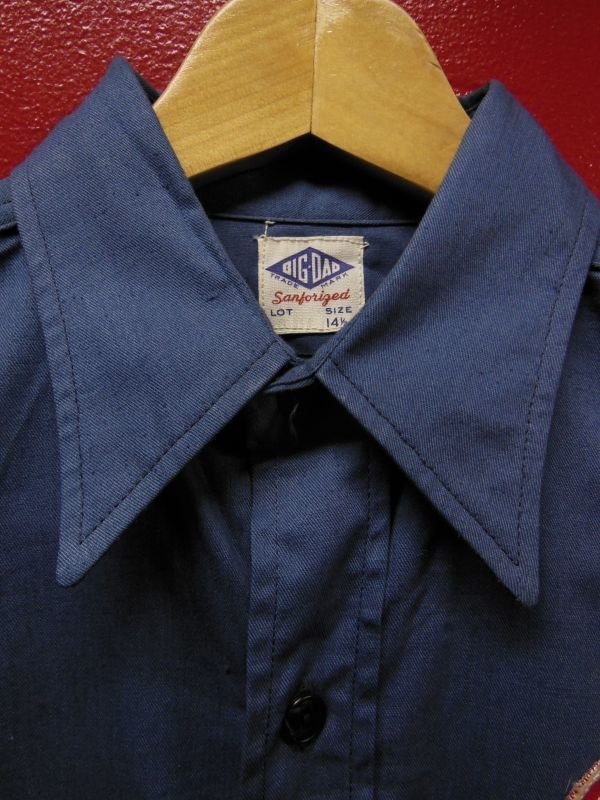 画像8: 1940'S〜 DEADSTOCK STUDEBAKER DEALER TWILL WORK SHIRT SIZE/14H