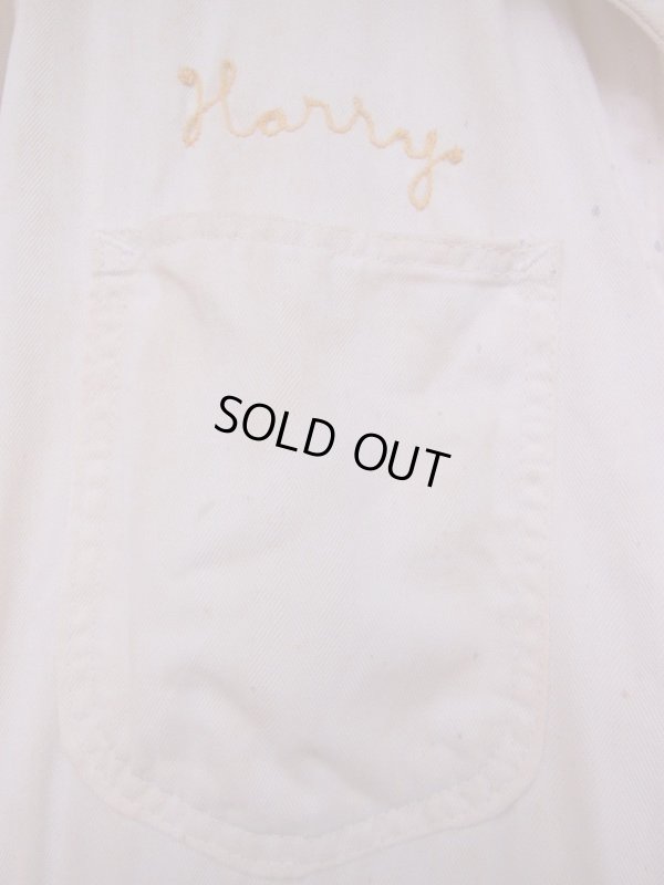 画像11: 1950'S LEE UNION ALLS KAMM-BUCHANNAN EMBROIDERED SZ/40SHORT