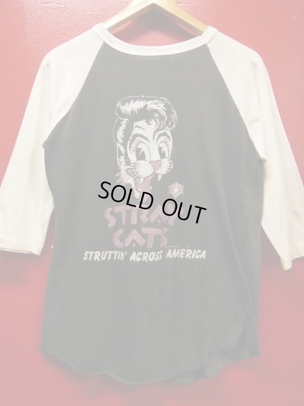 画像13: 1983'S STRAYCATS STRUTTIN' ACROSS AMERICA TOUR TEE/1