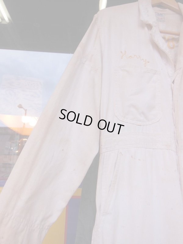 画像14: 1950'S LEE UNION ALLS KAMM-BUCHANNAN EMBROIDERED SZ/40SHORT