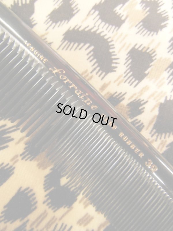 画像5: 1950'S DEADSTOCK LORRAINE HARD RUBBER 7 INCH COMB 39