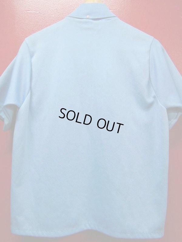 画像6: 60S70S SEARS KINGS ROAD バンロンニット 半袖 シャツジャケット/Lサイズ