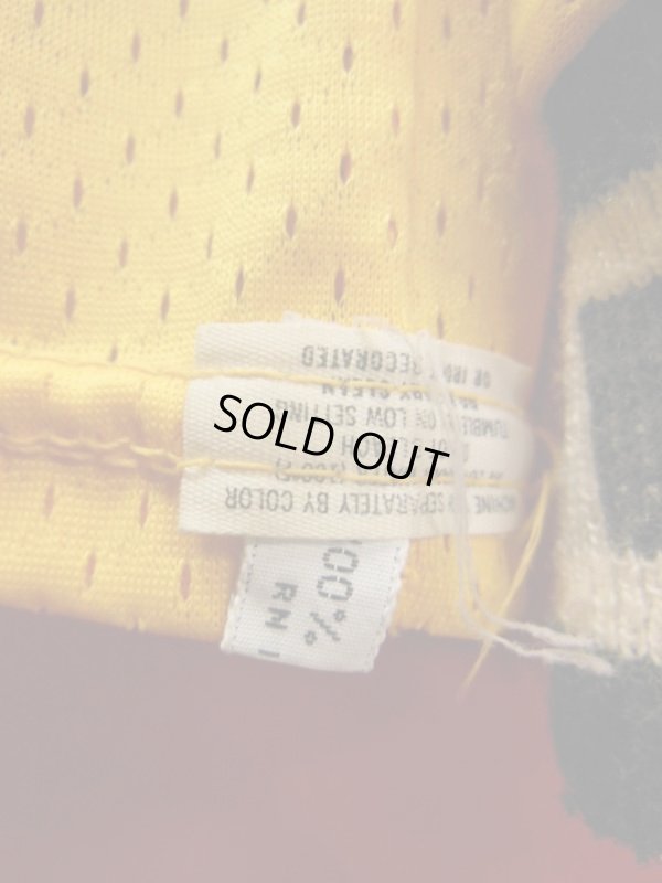 画像8: 1970'S BERKELEY YAMAHA TWO TONE NYLON MC JERSEY YELLOWXBLACK /SMALL