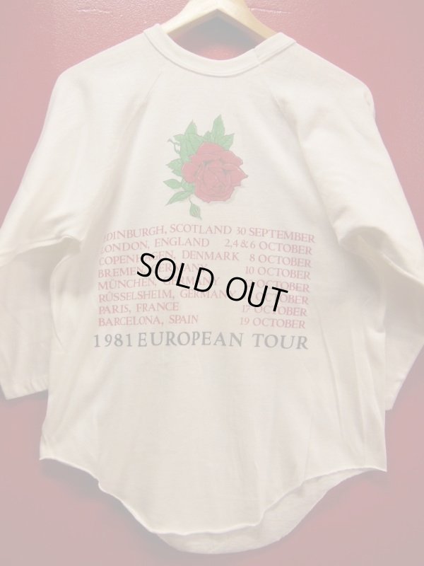 画像12: 1981 DEADSTOCK GRATEFUL DEAD EURO TOUR TEE STANLEY MOUSE DESIGN