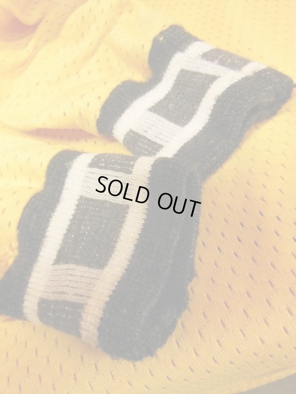 画像7: 1970'S BERKELEY YAMAHA TWO TONE NYLON MC JERSEY YELLOWXBLACK /SMALL