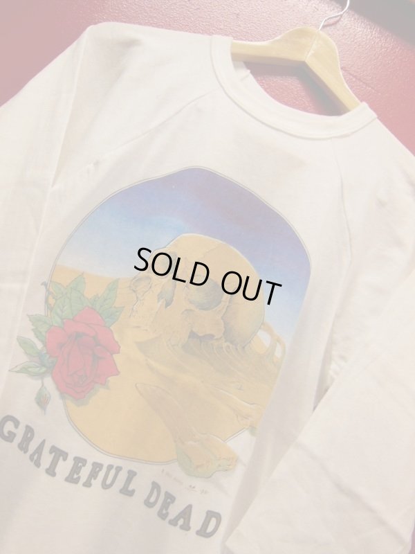 画像9: 1981 DEADSTOCK GRATEFUL DEAD EURO TOUR TEE STANLEY MOUSE DESIGN