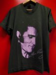 画像1: 80S90S US古着ビンテージ 1970年代エルヴィス横顔プリントELVIS PRESLEY Tシャツ/M (1)