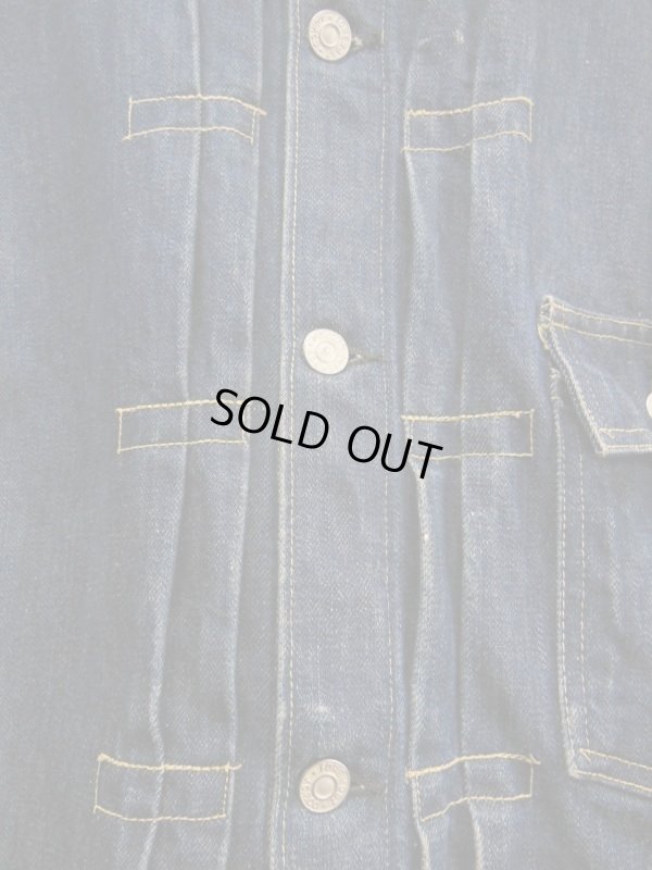 画像3: 1940'S〜 J.C.PENNEY FOREMOST BUCKLE BACK 1ST TYPE DENIM JACKET