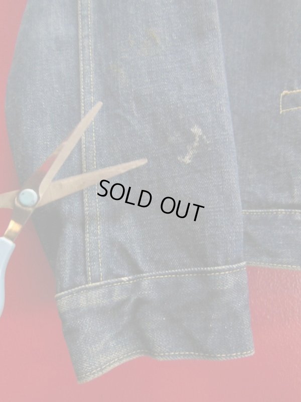 画像13: 1940'S〜 J.C.PENNEY FOREMOST BUCKLE BACK 1ST TYPE DENIM JACKET