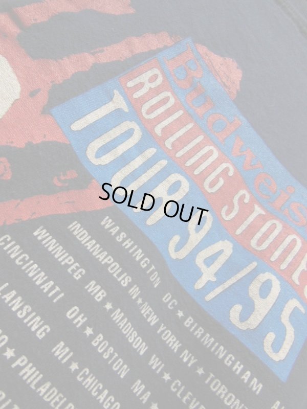画像9: 90S US古着 ビンテージ ROLLING STONES VOODOO LOUNGE TOUR 94/95 バンド ツアー TシャツXL