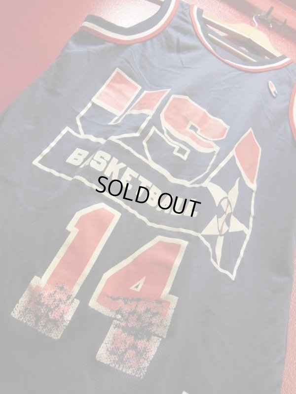 画像4: 90S US古着 チャンピオン 米国製 NBA タンクトップ14 アロンゾ・モーニング/SZ40/USAドリームチーム