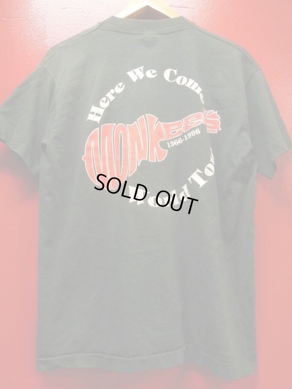 画像7: 90S 米国製 US古着 ビンテージ モンキーズ 1996 30周年ワールドツアーバンドTシャツ/L