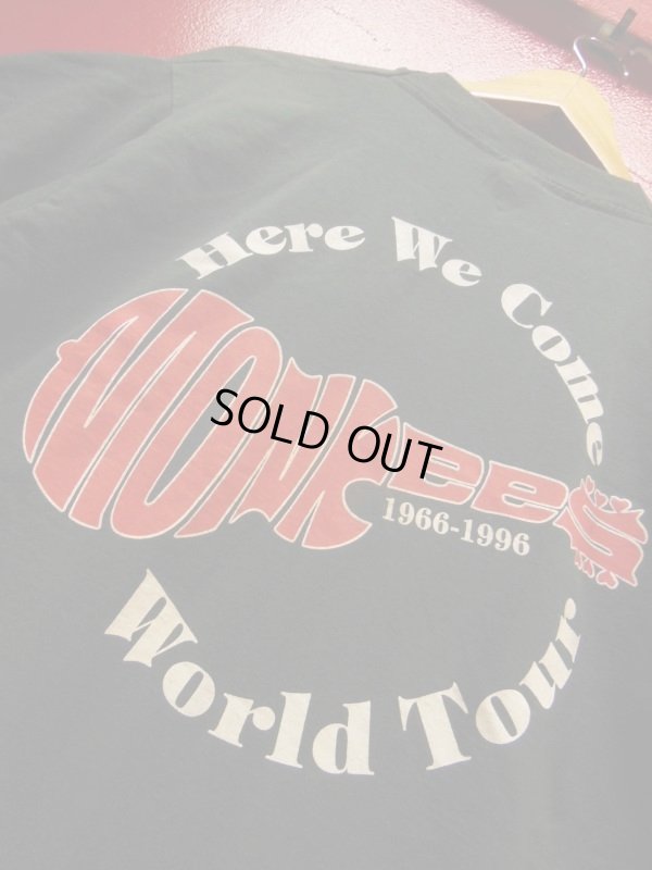 画像9: 90S 米国製 US古着 ビンテージ モンキーズ 1996 30周年ワールドツアーバンドTシャツ/L