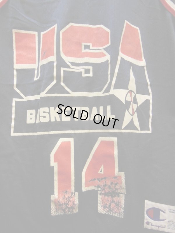 画像3: 90S US古着 チャンピオン 米国製 NBA タンクトップ14 アロンゾ・モーニング/SZ40/USAドリームチーム