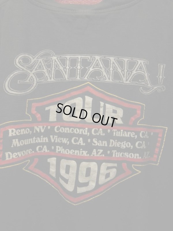 画像9: 90S US古着 ビンテージ 1996 SANTANA サンタナ バンド ツアー Tシャツ/XL