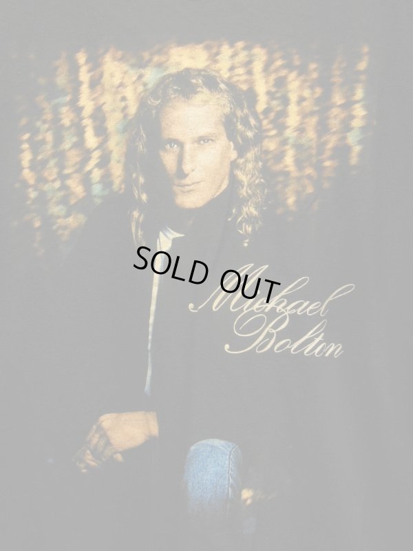 画像4: 90S 米国製 US古着 ビンテージ 1994 マイケル ボルトン バンド ツアー Tシャツ/L