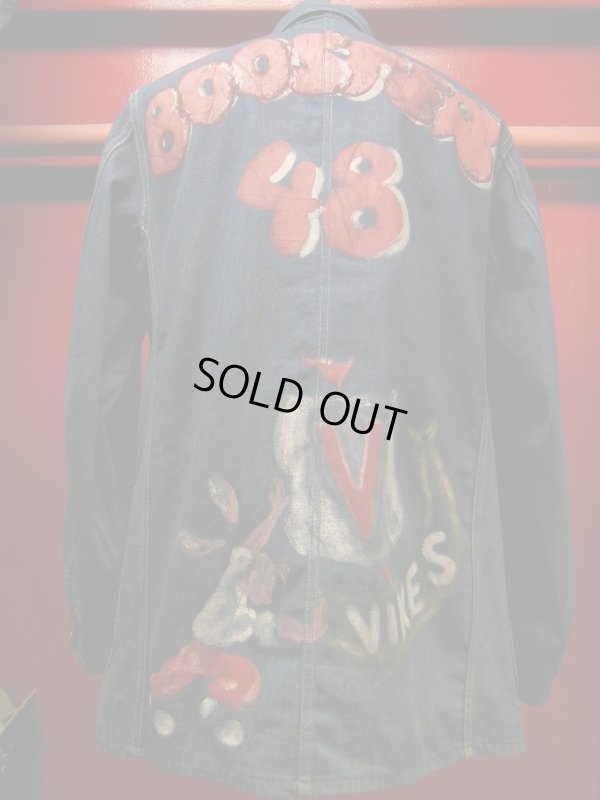 画像13: 1940'S BARTEL WWII MODEL "BOOSTERS"HAND PAINTED COVERALL