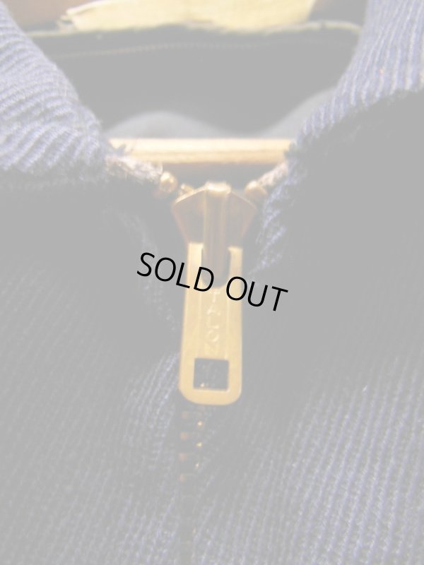 画像4: 1950'S SUNOCO SERVIS EBROIDERED WHIPCORD WORK JACKET/38 