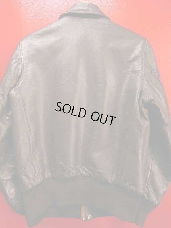 画像4: 1950'S CALIFORNIAN GOATSKIN A-2 TYPE BOMBER JACKET SZ/38-40