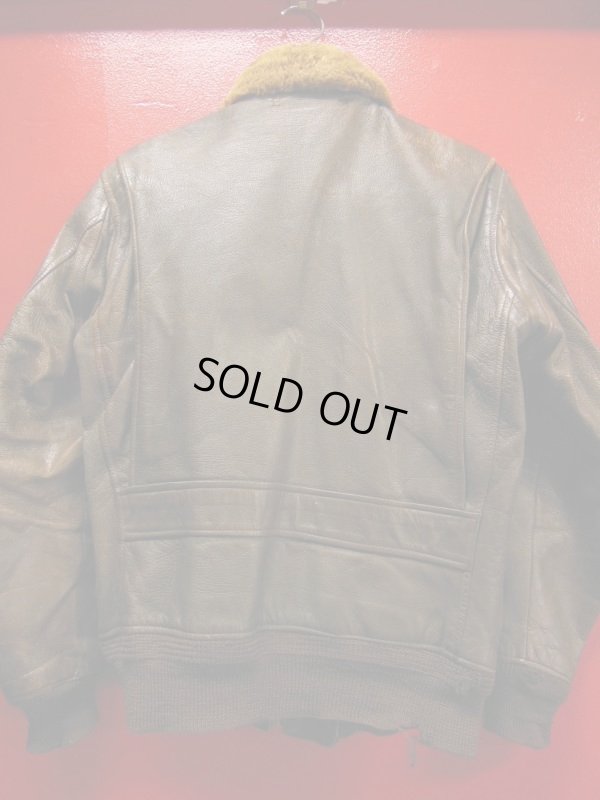 画像3: 1940'S WWII UNKNOWN AN6552/AN-J-3 GOATSKIN FLYING JACKET SZ/36