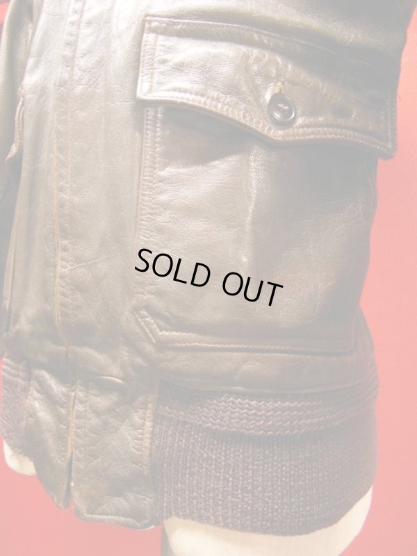 画像8: 1940'S WWII UNKNOWN AN6552/AN-J-3 GOATSKIN FLYING JACKET SZ/36