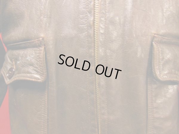 画像9: 1940'S WWII UNKNOWN AN6552/AN-J-3 GOATSKIN FLYING JACKET SZ/36