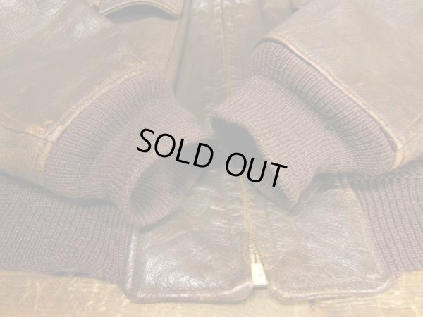 画像19: 1940'S WWII UNKNOWN AN6552/AN-J-3 GOATSKIN FLYING JACKET SZ/36