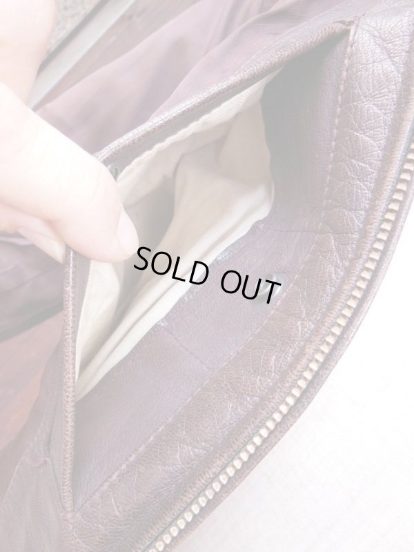 画像15: 1940'S WWII UNKNOWN AN6552/AN-J-3 GOATSKIN FLYING JACKET SZ/36