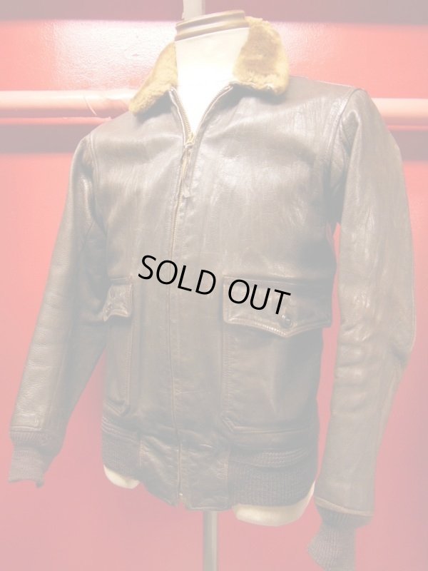 画像7: 1940'S WWII UNKNOWN AN6552/AN-J-3 GOATSKIN FLYING JACKET SZ/36