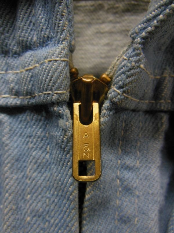 画像5: 〜1960'S WRANGLER 22MJZ SAX BLUE DENIM JACKET SZ/34