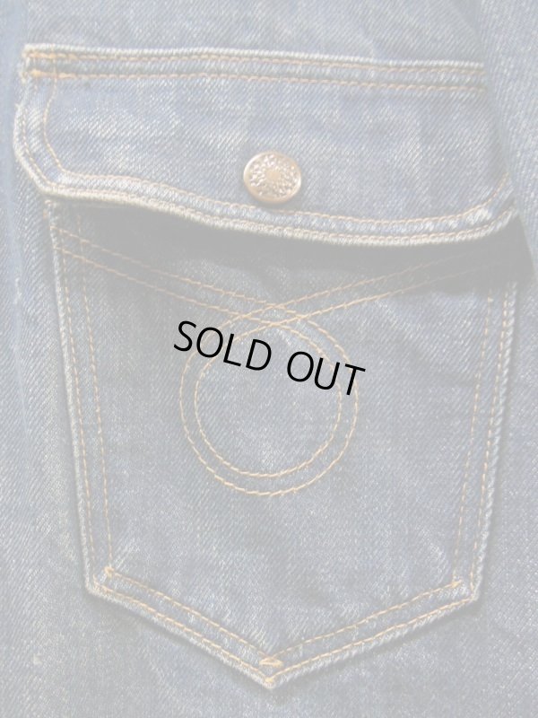 画像3: 1960'S UNKNOWN 2ND TYPE INDIGO DENIM JACKET  