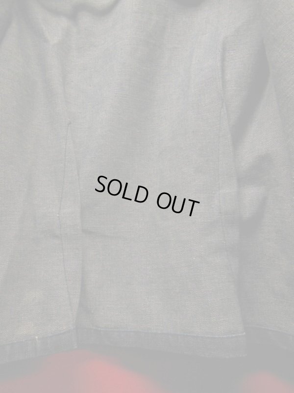 画像8: 1940'S UNKNOWN SPORTS JACKET STYLE BELT BACK DENIM JACKET/SZ34