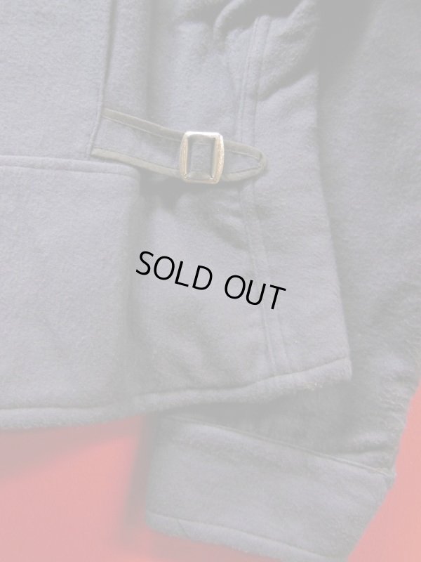 画像5: 1940'S DEADSTOCK KINGCOT NAVY COTTON FLANNEL SPORTS JACKET/42（実寸38）