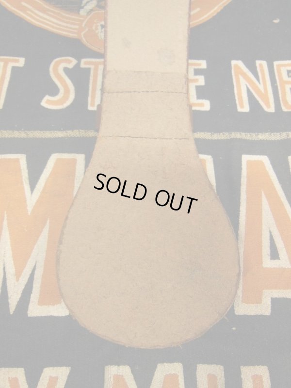 画像9: 1940'S WWII DEADSTOCK U.S.ARMY/USMC BROWN GARRISON BELT/W36(33-37)