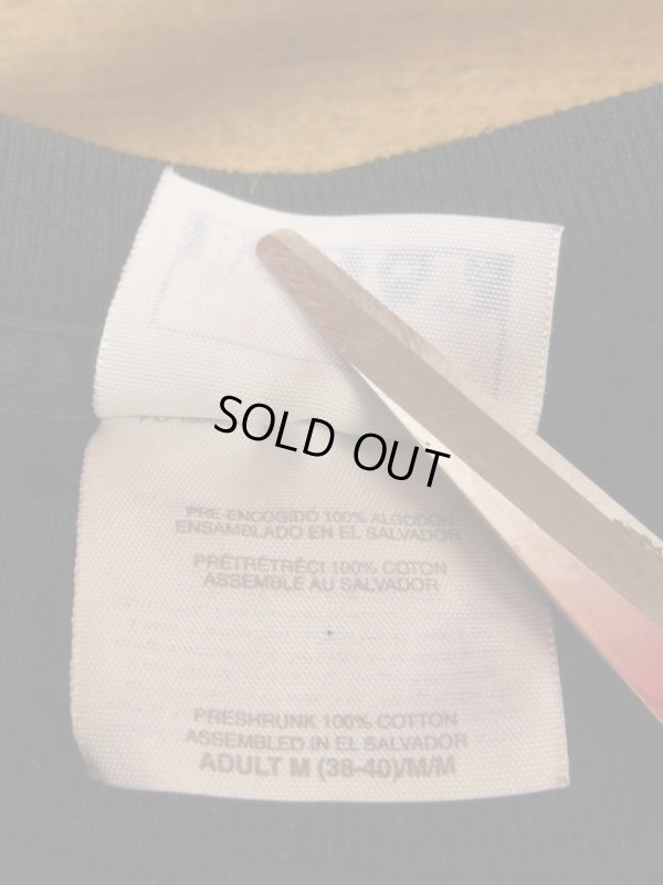 画像7: (1)90S00S US古着 ビンテージ apple アップルコンピューター 販売店イベントスタッフTシャツ/黒/M/ロンT