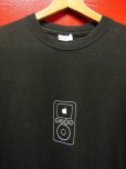 画像2: (4)90S00S US古着 ビンテージ apple アップルコンピューター 販売店イベントスタッフTシャツ/黒/Lサイズ (2)