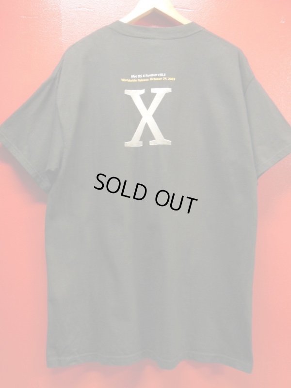 画像3: (3)90S00S US古着 ビンテージ apple アップルコンピューター 販売店イベントスタッフTシャツ/黒/Lサイズ