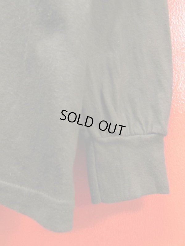 画像4: (1)90S00S US古着 ビンテージ apple アップルコンピューター 販売店イベントスタッフTシャツ/黒/M/ロンT