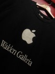 画像3: (2)90S00S US古着 ビンテージ apple アップルコンピューター 販売店イベントスタッフTシャツ/黒/Lサイズ