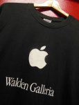 画像8: (2)90S00S US古着 ビンテージ apple アップルコンピューター 販売店イベントスタッフTシャツ/黒/Lサイズ (8)