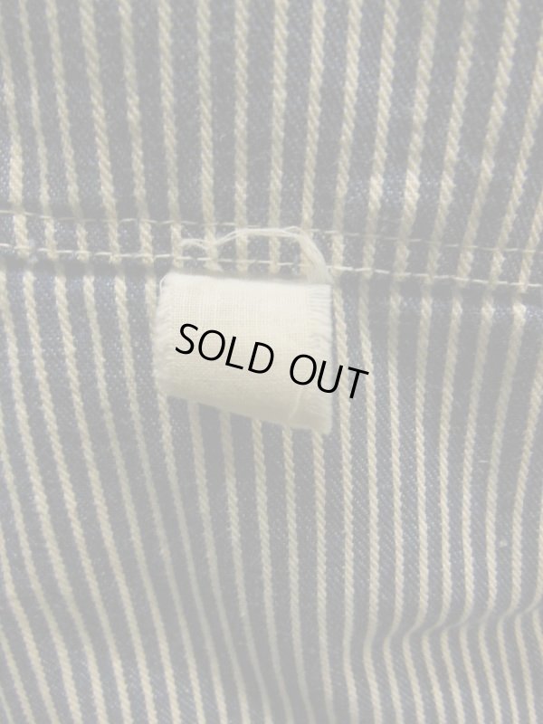 画像9: 1950'S HERCULES HICKORY STRIPE OVERALLS/TOOL POCKET/W KNEE/40X30