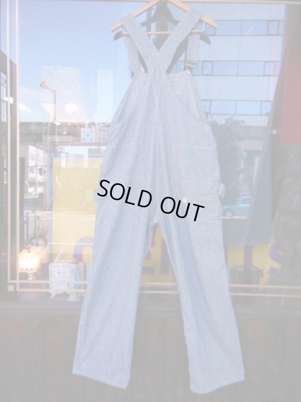 画像15: 1950'S HERCULES HICKORY STRIPE OVERALLS/TOOL POCKET/W KNEE/40X30