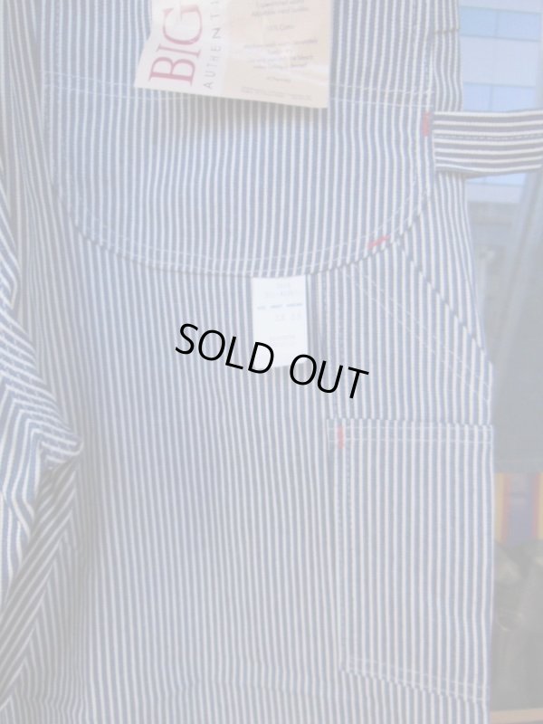 画像20: 1980'S DEADSTOCK BIG MAC HICKORY STRIPE CARPENTERS OVERALLS W/APRON SZ/38X30