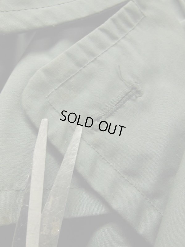 画像14: 1976'S DEADSTOCK RAINCOAT, MAN'S, COTTON AND POLYESTER, QUARPEL, ARMY GREEN 274/SZ-34S