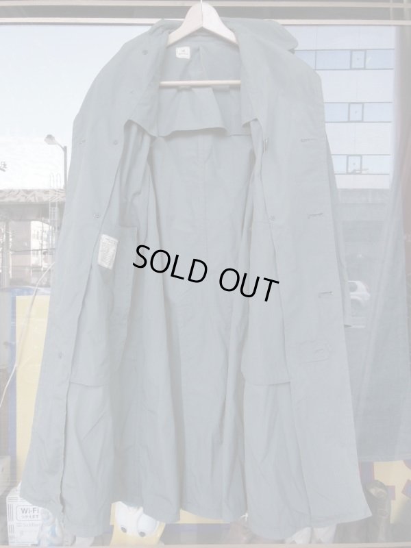 画像19: 1976'S DEADSTOCK RAINCOAT, MAN'S, COTTON AND POLYESTER, QUARPEL, ARMY GREEN 274/SZ-34S