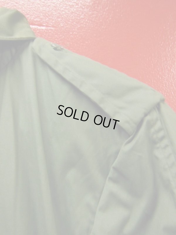 画像4: 1976'S DEADSTOCK RAINCOAT, MAN'S, COTTON AND POLYESTER, QUARPEL, ARMY GREEN 274/SZ-34S