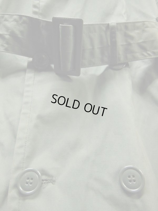 画像5: 1976'S DEADSTOCK RAINCOAT, MAN'S, COTTON AND POLYESTER, QUARPEL, ARMY GREEN 274/SZ-34S