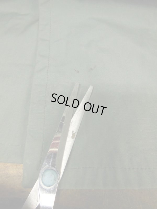 画像13: 1976'S DEADSTOCK RAINCOAT, MAN'S, COTTON AND POLYESTER, QUARPEL, ARMY GREEN 274/SZ-34S