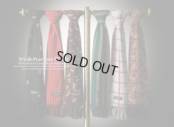 画像3: Attractions WEARMASTERS SCARF "Diamond" Burgundy
