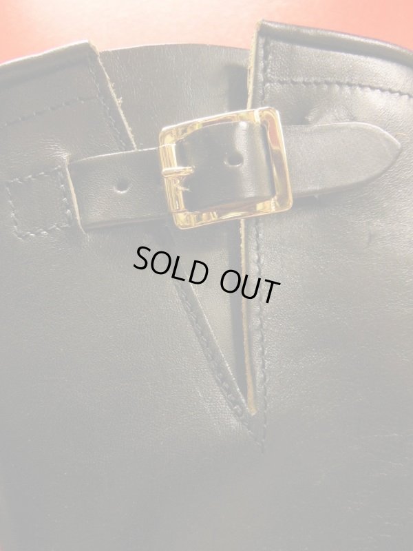 画像10: Attractions 新型 8.5D/26.5cm WEARMASTERS Lot.444 ENGINEER BOOTS（HORSE BUTT）エンジニアブーツ/BLACK/初回限定ゴールドバックル